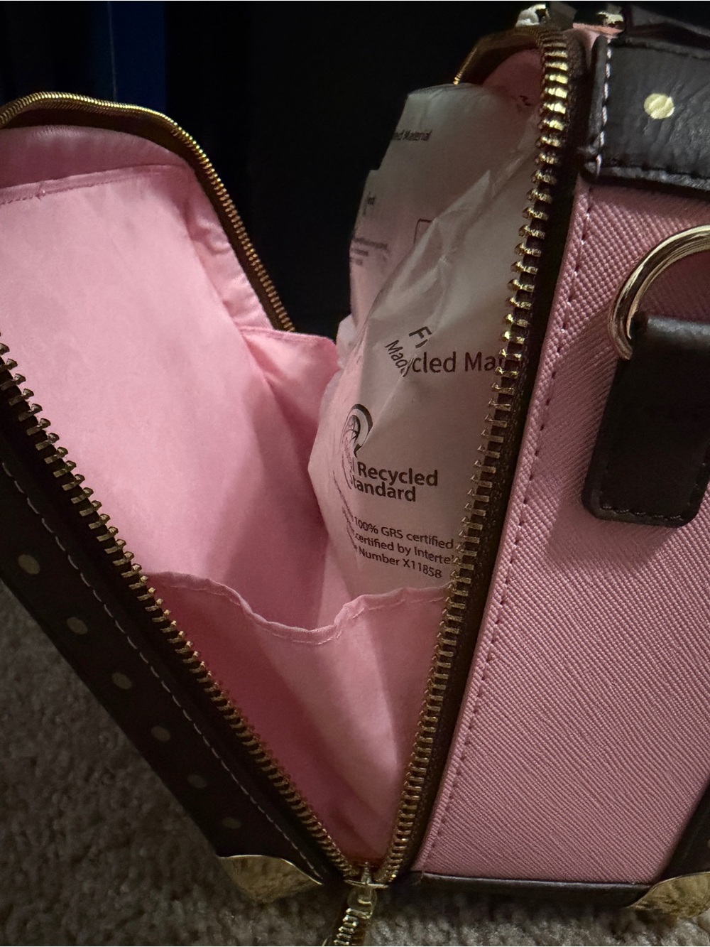 Loungefly Wicked Glinda's Luggage Trunk Crossbody Bag NWT - Picture 7 of 9